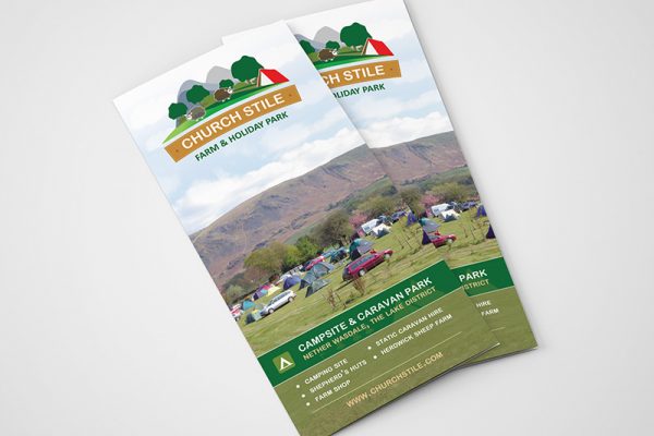 Church Stile Farm & Holiday Park – Tri-fold Leaflet Design