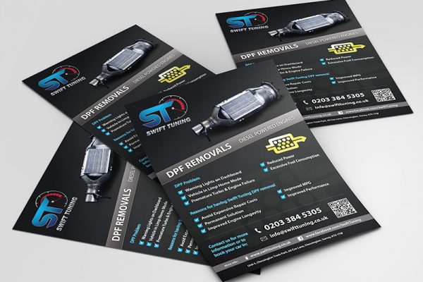 Swift Tuning – A5 Leaflet Designs