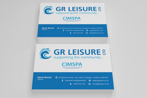 GR Leisure – Business Card Design