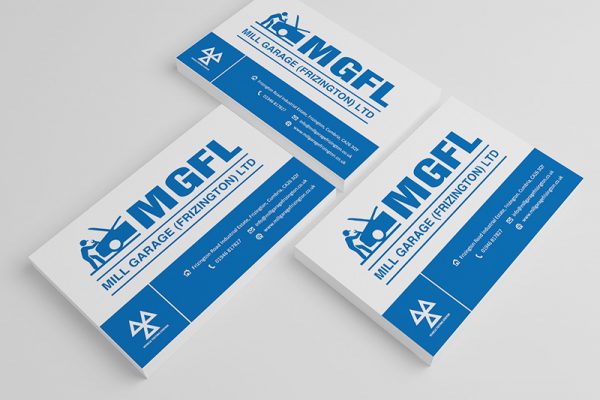 Mill Garage – Business Card Design
